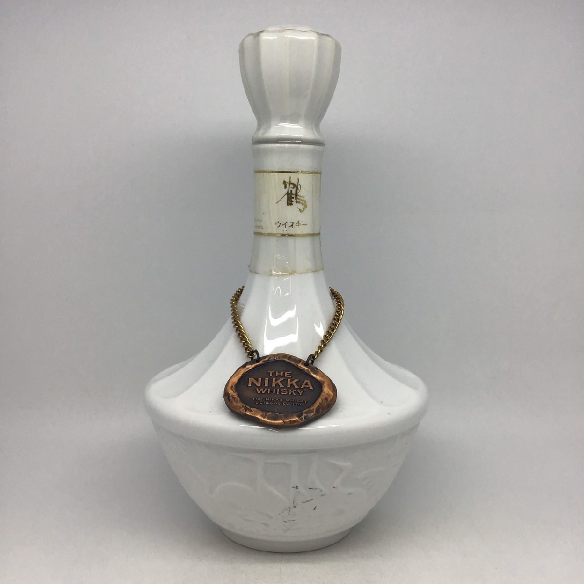 送料無料(沖縄配送) 未開封!ニッカウイスキー 鶴 白陶器 - 通販