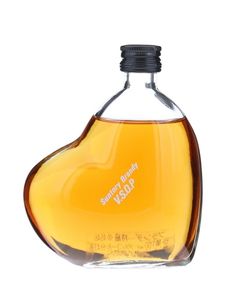 【ミニチュアボトル】サントリー VSOP ハート型ボトル ブランデー 箱なし 特級表示 100ml 43％　2F-7-2-211011