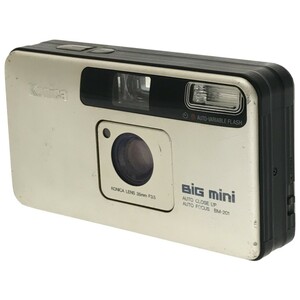 【通電OK ジャンク】KONICA BIG MINI BM-201 35mm F3.5 ゴールド 単焦点レンズ コニカ ビッグミニ コンパクトフィルムカメラ 現状品 C3257