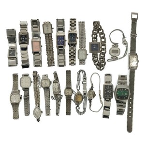 【レディース 腕時計 25本まとめ】SEIKO ALBA ELLE ORIENT LAZYSUSAN CITIZEN 等 クォーツ 手巻 デイト スモセコ デジタル 動作未確認 T830