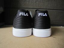 試着のみ FILA フィラ Kids Memory Enkoro 2 Shoe スニーカー キッズ ウォーキングランニング シューズ 18cm 1231230 ブラック/ホワイト_画像4