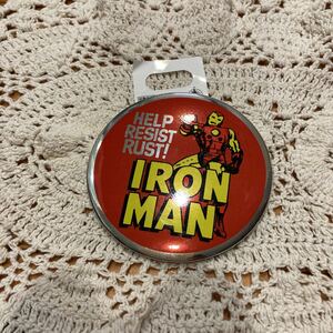  unused prompt decision free shipping! MARVELma- bell IRON MAN iron man can badge approximately 8.