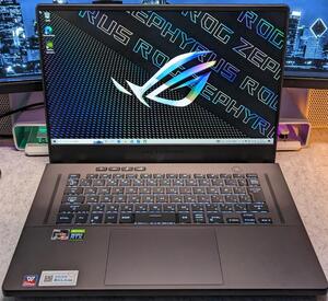 ASUS ROG Zephyrus G15 Ryzen 7 5800HS RTX 3080 2560x1440 165Hz 15.6inch DDR4-3200 16GB SSD 1TB GA503QS GA503QS-R7R3080GP