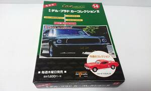 未開封　週刊　デル・プラドカーコレクションⅡ　増補版　No.14　フォード　マスタング　1/43　ダイキャスト製 