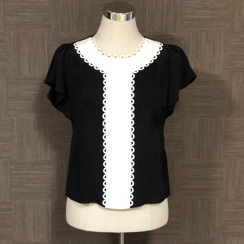 極美品 タグ付き未使用 RED VALENTINO チュールトップス 40 www