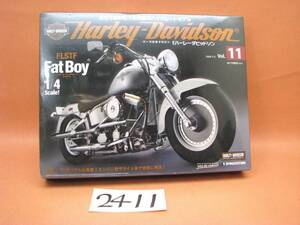 【デアゴスティーニ 週間ハーレーダビッドソン FLSTF FatBoy Vol.11 未開封 Harley Davidson '90 ファットボーイ】番号2411