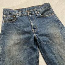 Levi's 505 USA製 W30 リーバイス デニム アメリカ製 米国製 ヴィンテージ 501 濃紺_画像4