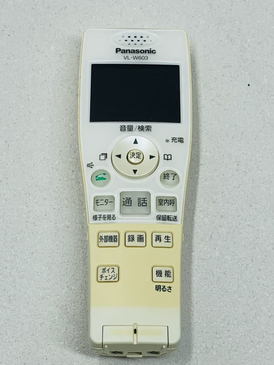 ヤフオク! -パナソニック vl-w603の中古品・新品・未使用品一覧