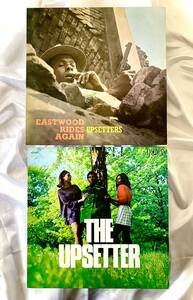 ★The Upsetters 2枚 　① The Upsetter　②Eastwood Rides Again●1995年UK盤(CISCO輸入盤国内流通仕様TBL13 / TBL125)