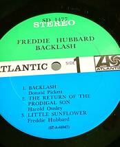 ★Freddie Hubbard / Backlash●1967年US盤(SD 1477)　青ラベル_画像8