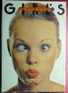 GIRL'S ゴールデンライフ２　海潮社 折り込みピンナップ３枚　大型ポスター付　外国人女性モデル写真誌　文字の出てこない不思議雑誌
