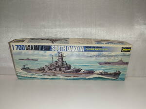 【中古品】 ハセガワ 1/700 アメリカ海軍 戦艦サウスダコタ ウォーターラインシリーズ No.119 WL-B119