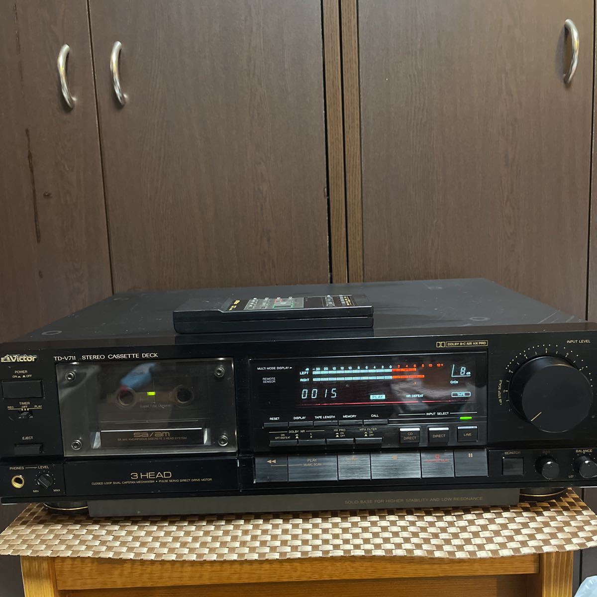 ビクター VICTOR TD-V711カセットデッキ #1142645A www.keburros.com
