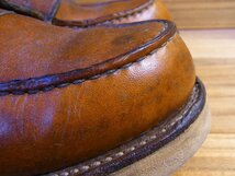 (^w^)b RED WING レッドウィング USA製 875 アイリッシュ セッター ブーツ サイド 羽タグ オロイジナル ブラウン ゴールドラセット ワーク_画像4