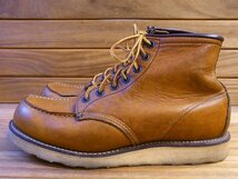 (^w^)b RED WING レッドウィング USA製 875 アイリッシュ セッター ブーツ サイド 羽タグ オロイジナル ブラウン ワーク ハンティング_画像1