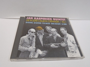 帯付 CD　JAN KASPERSEN　Live In Sofie's Cellar In Copenhagen / Vol.1