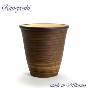  plant pot stylish cheap ceramics size 25cm small spring 8 number Brown interior outdoors tea color 