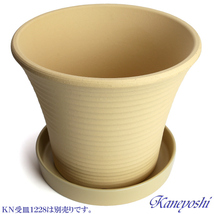 植木鉢 おしゃれ 安い 陶器 サイズ 26cm DLローズ 8号 白焼 室内 屋外 白 色_画像7
