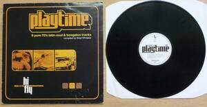 【中古LPレコード】playtime-9pure 70'slatin-soul & boogaloo tracks/V.A.【ADI 0002 LP】＊フランス盤