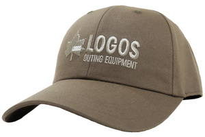 LOGOS ロゴス キャップ 帽子 メンズ オーセンティック ６方 通年使用★カーキ★新品
