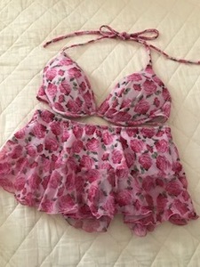  swimsuit separate foruta- neck bikini Point ..[ Saturday and Sunday month limitation coupon use .2800 jpy ]