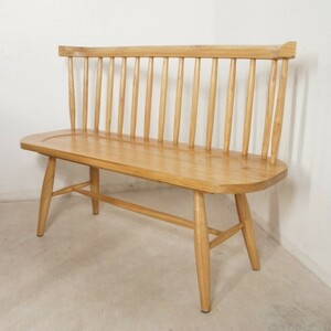 [ free shipping ]minti purity . have wooden bench length chair Country furniture W120 natural 