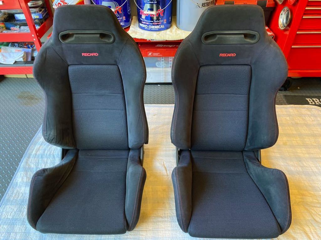 日本製】 レカロ セミバケットシートSR-3(運転席側シートレール付き