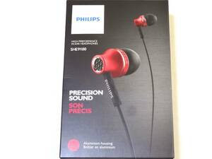 ★レア★新品★即決★ PHILIPS SHE9100 カナル型 イヤホン フィリップス 9139