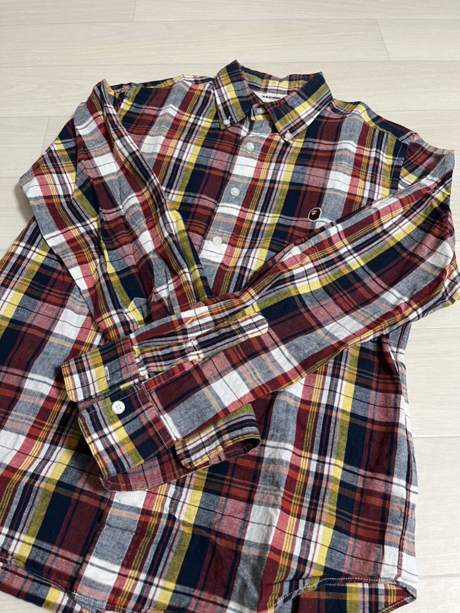 ヤフオク! -a bathing ape チェックシャツ(ファッション)の中古品 ...
