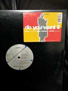 LONNIE GORDON - DO YOU WANT IT【12inch】1994' Us Original