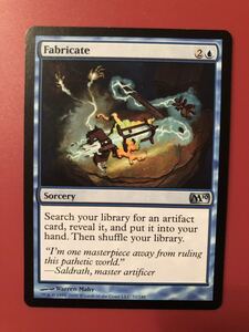 【AG-MTG】《加工/Fabricate》[M10] 英語版　1枚　マジックザギャザリング