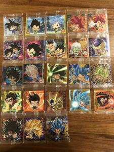 ドラゴンボール　超戦士シールウエハースZ 10弾　23種　コンプ　内袋未開封　dragonball ブロリー ゴジータ　バーダック　シール