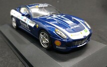 ジャンク品 イクソ 1/43 フェラーリ F599 GTB パンアメリカン 2006 ブルー（ixo Ferrari F599 GTB Panamerican 2006 Blue）_画像7