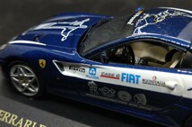 ジャンク品 イクソ 1/43 フェラーリ F599 GTB パンアメリカン 2006 ブルー（ixo Ferrari F599 GTB Panamerican 2006 Blue）_画像9