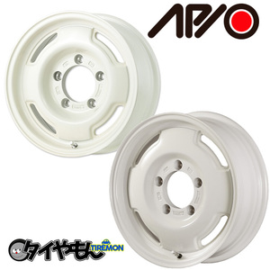 APIO アピオ WILDBOAR SR 15インチ 5H139.7 6J -5 2本セット ホイール コットンホワイト ジムニーシエラ JB74