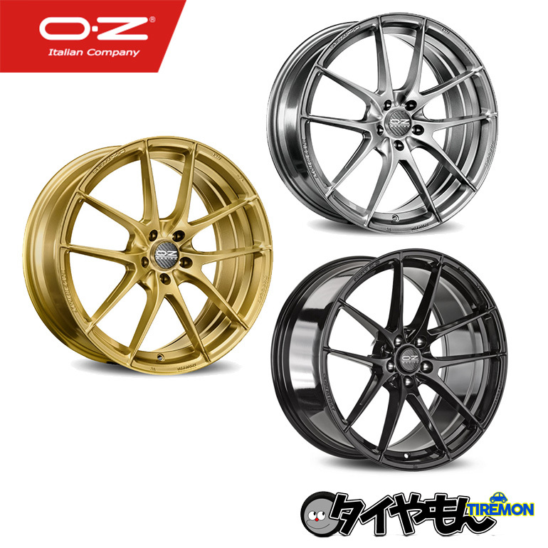 OZ Leggera HLT 20インチ 5H110 9J +31 1本 ホイール グロスブラック オーゼット レッジェーラ