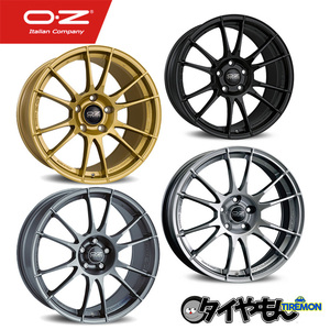 OZ Sport Ultraleggera 18インチ 5H100 8J +48 4本セット ホイール マットブラックorクリスタルチタンorレースゴールド オーゼット 定番