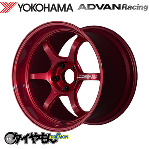 鍛造 ヨコハマ アドバンレーシング R6 18インチ 5H114.3 8.5J +45 1本 ホイール RCR 軽量 ADVAN Racing