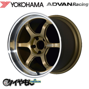 鍛造 ヨコハマ アドバンレーシング R6 18インチ 5H114.3 9.5J +12 2本セット ホイール MRBG 軽量 ADVAN Racing