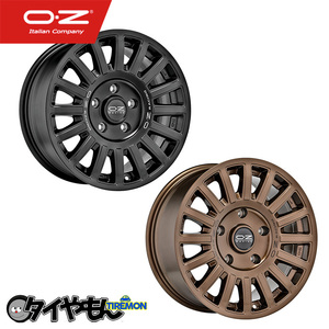 OZ PERFORMANCE SUV＆OFF ROAD Rally Raid 17インチ 5H112 8J +35 2本セット ホイール マットブラックorグロスブロンズ オーゼット パフォ