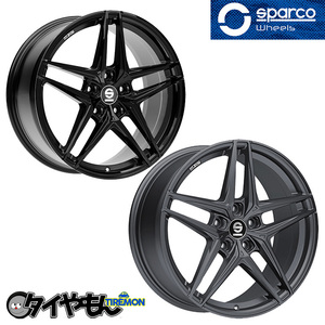 SPARCO RECORD 18インチ 5H110 8J +35 2本セット ホイール マットグラファイト スパルコ レコード レネゲード コンパス ジュリエッタ