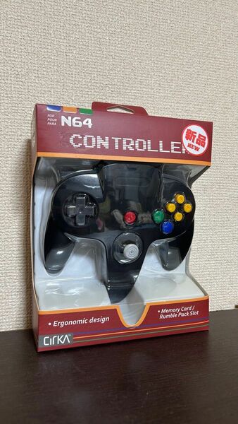 希少　新品 N64 コントローラー Cirka 任天堂64 コントローラ