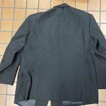 新品高級MIYUKIフォーマル ダブルスーツセットアップ　漆黒の黒　御幸サイズAB7礼服喪服 冠婚葬祭 日本製　台場仕立てウール100% ミユキ_画像5