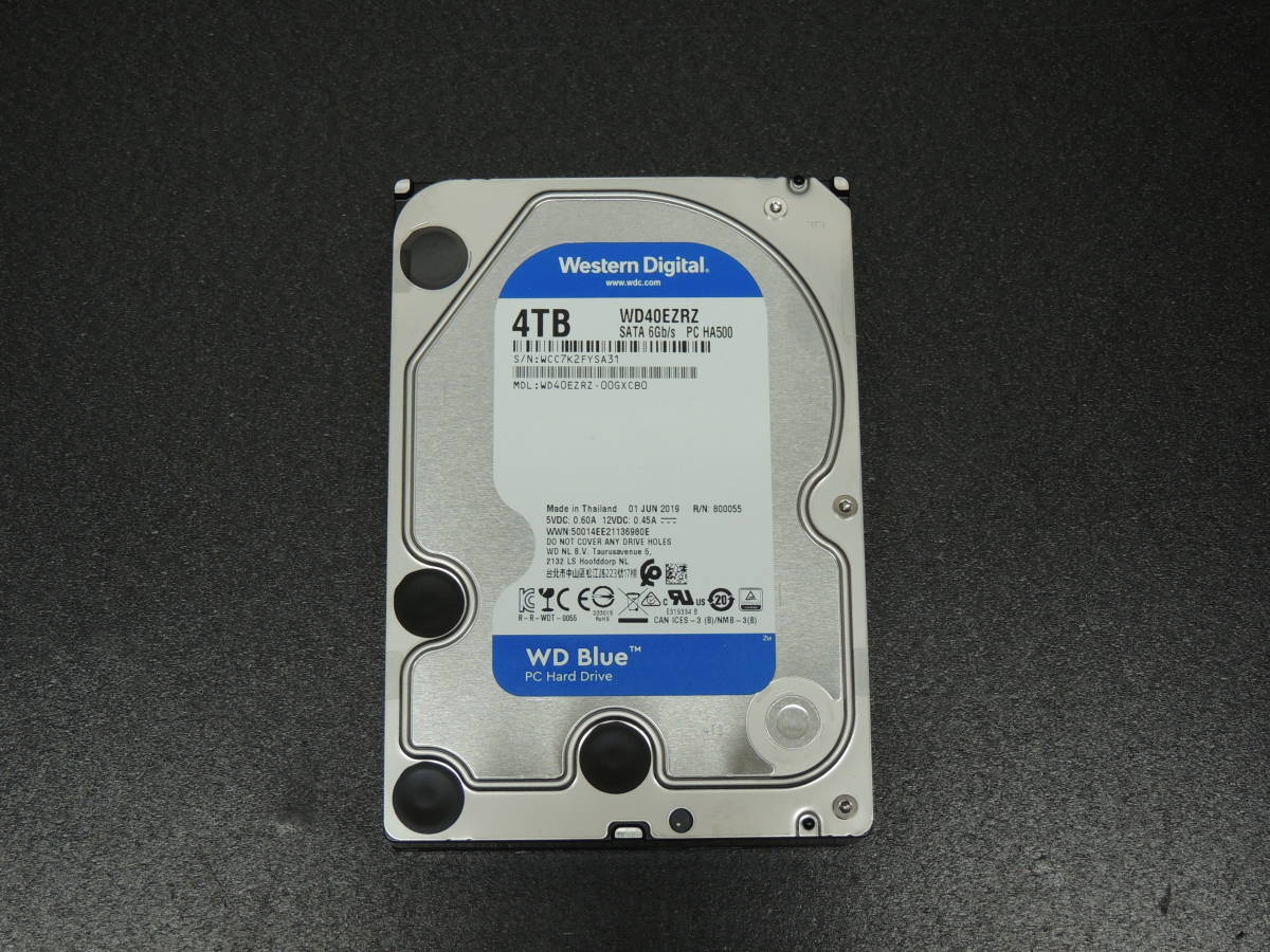 新品未使用】WESTERN DIGITAL 4TB HDD 3.5インチ