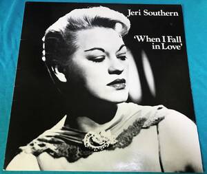 LP●Jeri Southern / When I Fall In Love UK盤MCL 1791