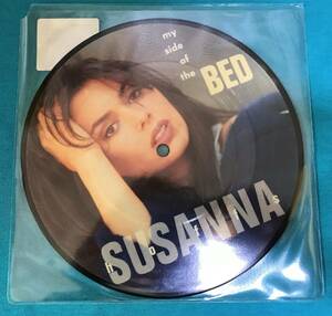 7”●Susanna Hoffs / My Side Of The Bed UK盤Columbia 656554 0 ピクチャー盤