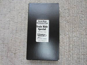  used VHS videotape STEAM OVER TENNESSEE PASS Train Ride Special America railroad tenesi- Pas 