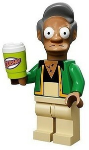 ★LEGO★ミニフィグ【Simpson】Apu-Nahasapeemapetilon(7100511)