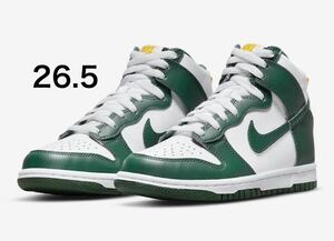 国内正規品 26.5cm 黒タグ Nike Dunk High Noble Green ナイキ ダンク ハイ ノーブルグリーン 緑 チームグリーン セルティック