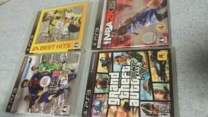 PS34本セット FIFA13 FIFA17 NBA2K15 グランドセフトオートV